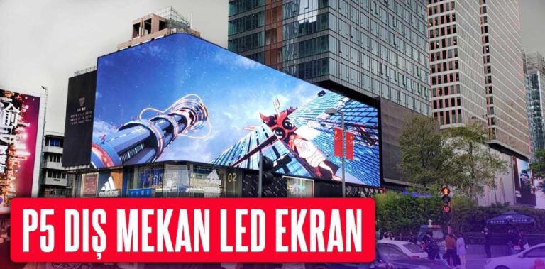 P5 LED-Außenanzeige