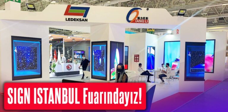 Wir sind auf der Messe SIGN ISTANBUL 2022!